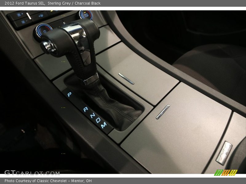 Sterling Grey / Charcoal Black 2012 Ford Taurus SEL