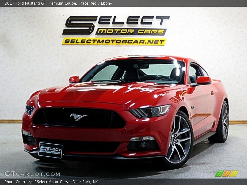 Race Red / Ebony 2017 Ford Mustang GT Premium Coupe
