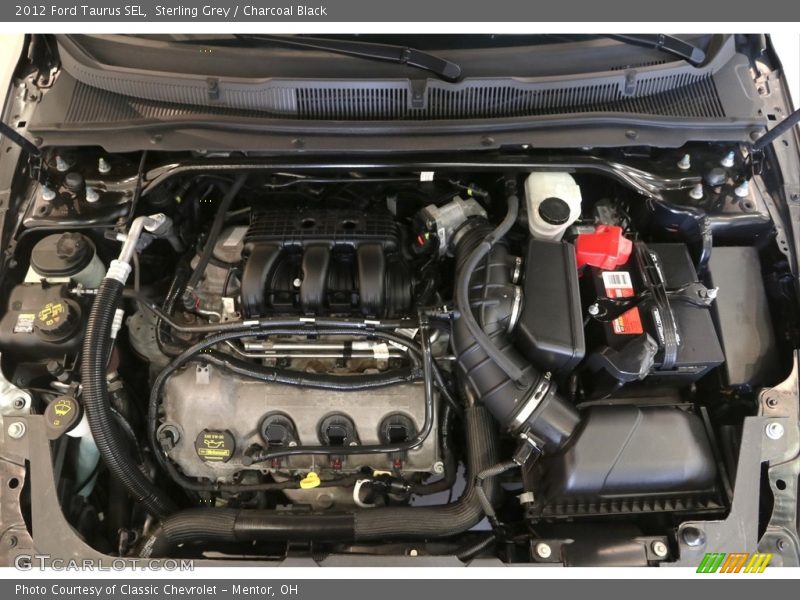 Sterling Grey / Charcoal Black 2012 Ford Taurus SEL