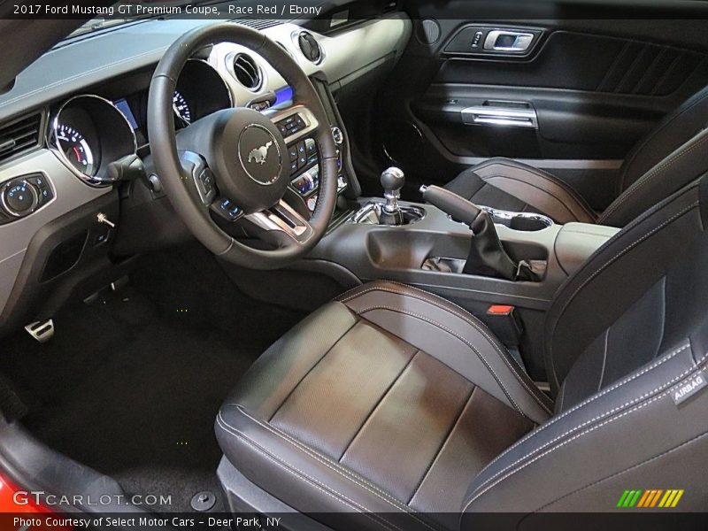 Race Red / Ebony 2017 Ford Mustang GT Premium Coupe