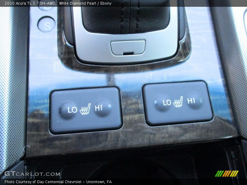 White Diamond Pearl / Ebony 2010 Acura TL 3.7 SH-AWD