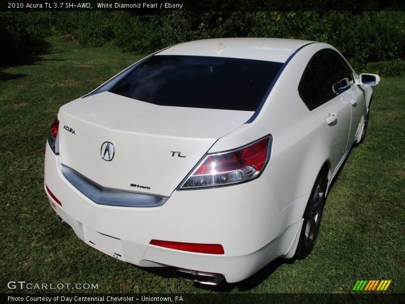White Diamond Pearl / Ebony 2010 Acura TL 3.7 SH-AWD