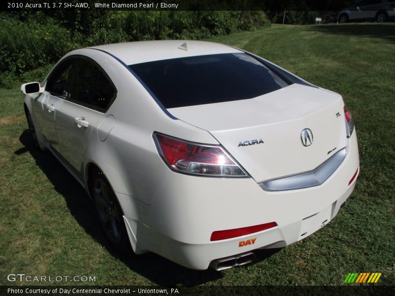 White Diamond Pearl / Ebony 2010 Acura TL 3.7 SH-AWD