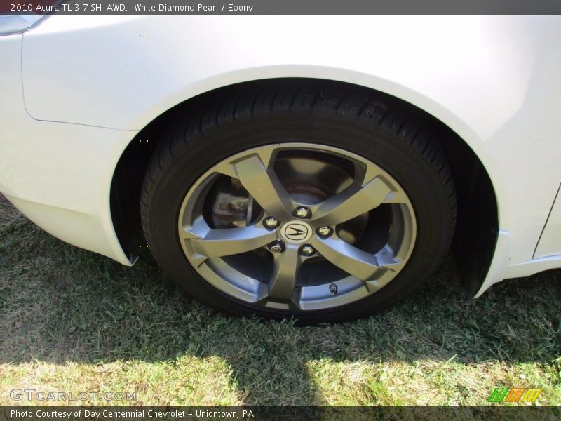 White Diamond Pearl / Ebony 2010 Acura TL 3.7 SH-AWD