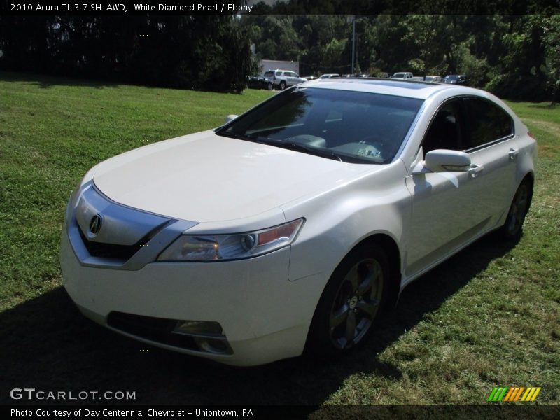 White Diamond Pearl / Ebony 2010 Acura TL 3.7 SH-AWD