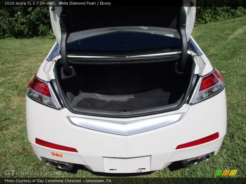White Diamond Pearl / Ebony 2010 Acura TL 3.7 SH-AWD