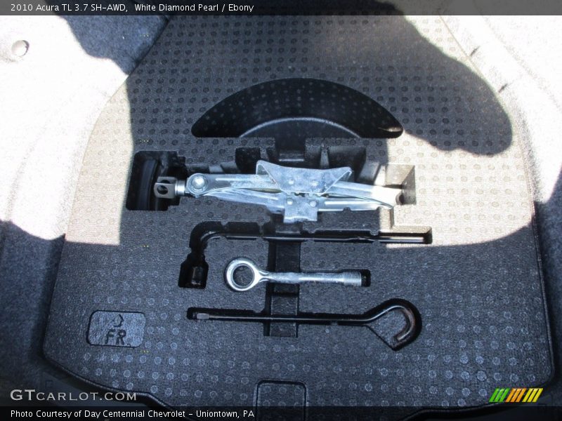 White Diamond Pearl / Ebony 2010 Acura TL 3.7 SH-AWD