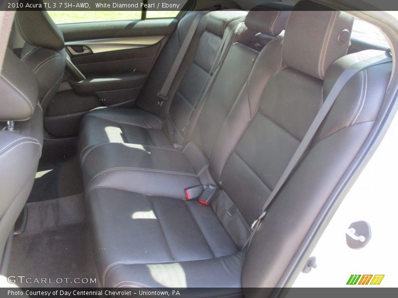White Diamond Pearl / Ebony 2010 Acura TL 3.7 SH-AWD