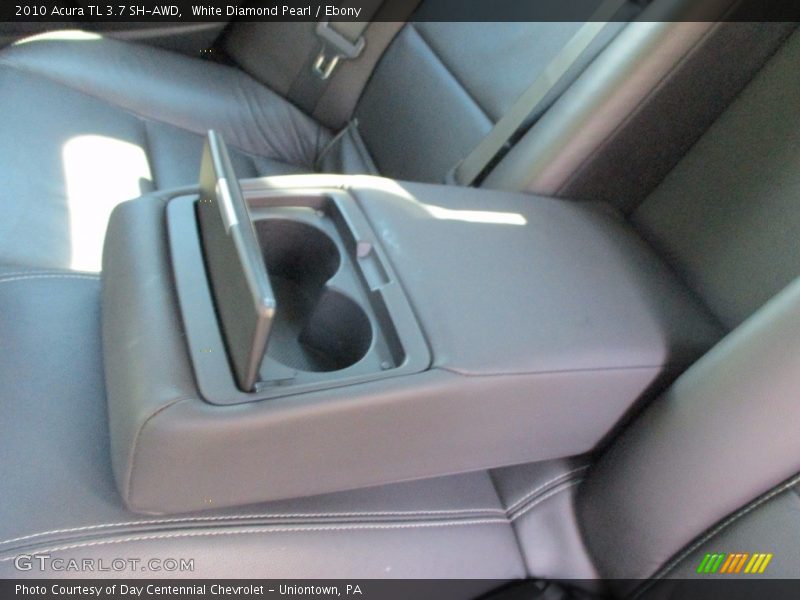 White Diamond Pearl / Ebony 2010 Acura TL 3.7 SH-AWD