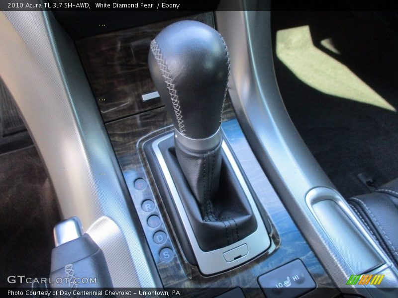 White Diamond Pearl / Ebony 2010 Acura TL 3.7 SH-AWD