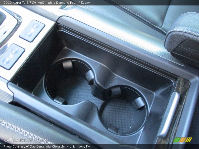 White Diamond Pearl / Ebony 2010 Acura TL 3.7 SH-AWD