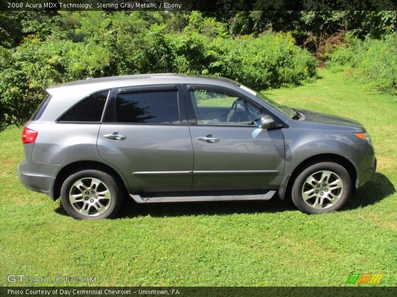 Sterling Gray Metallic / Ebony 2008 Acura MDX Technology