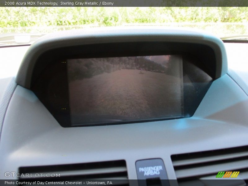 Sterling Gray Metallic / Ebony 2008 Acura MDX Technology