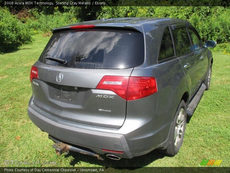Sterling Gray Metallic / Ebony 2008 Acura MDX Technology