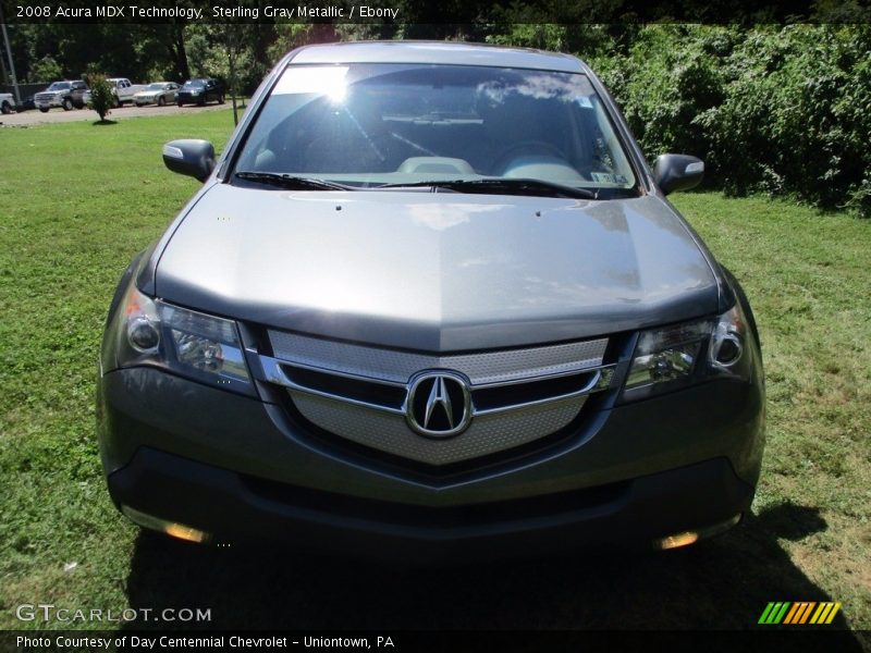 Sterling Gray Metallic / Ebony 2008 Acura MDX Technology