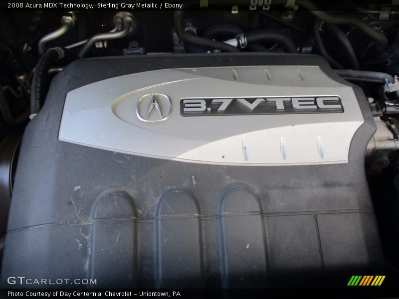 Sterling Gray Metallic / Ebony 2008 Acura MDX Technology