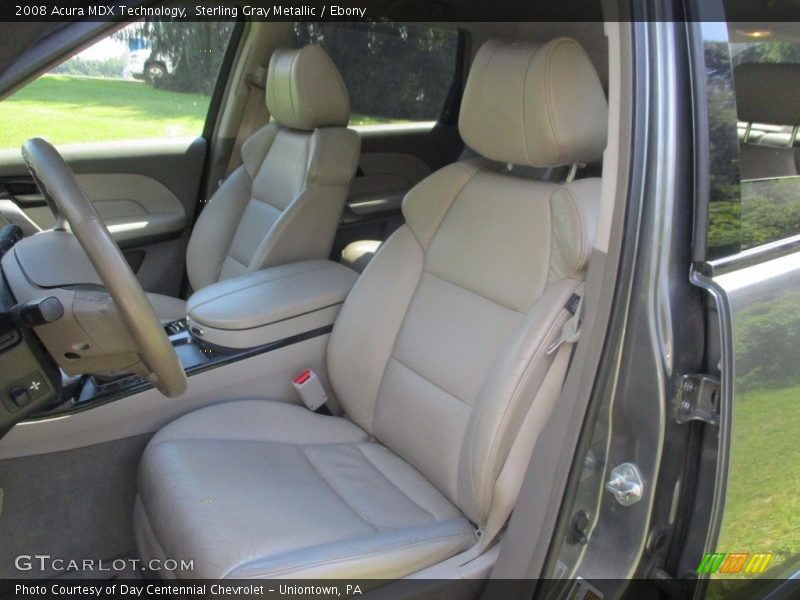 Sterling Gray Metallic / Ebony 2008 Acura MDX Technology