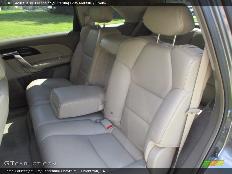 Sterling Gray Metallic / Ebony 2008 Acura MDX Technology