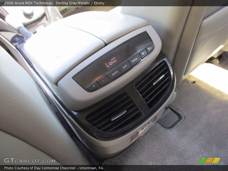 Sterling Gray Metallic / Ebony 2008 Acura MDX Technology