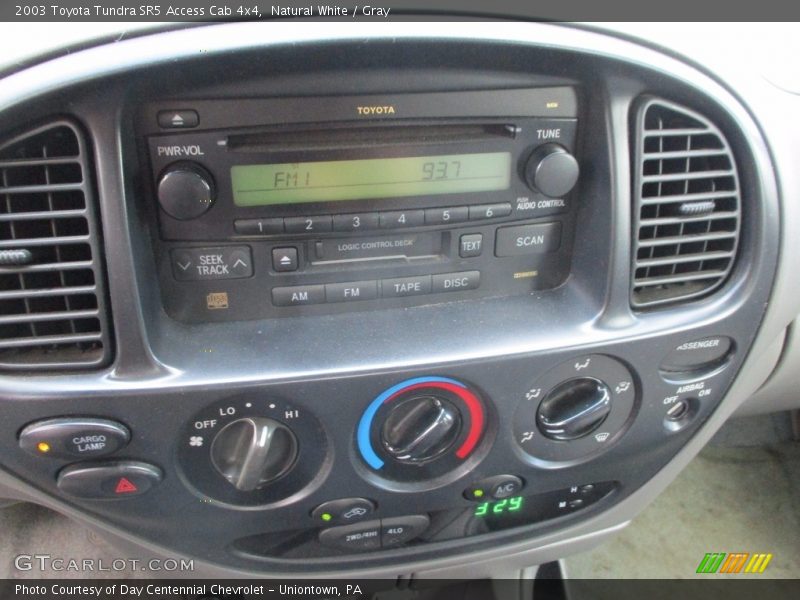 Natural White / Gray 2003 Toyota Tundra SR5 Access Cab 4x4