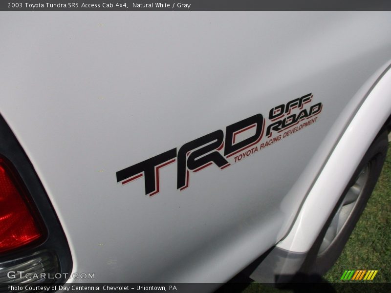 Natural White / Gray 2003 Toyota Tundra SR5 Access Cab 4x4