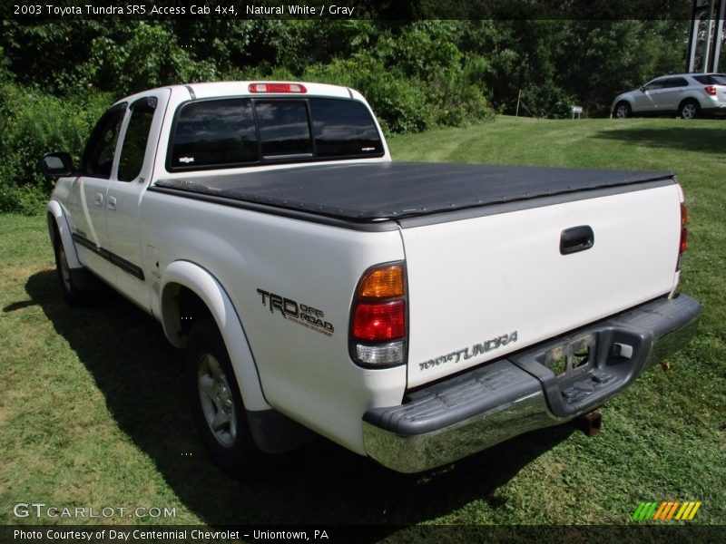 Natural White / Gray 2003 Toyota Tundra SR5 Access Cab 4x4