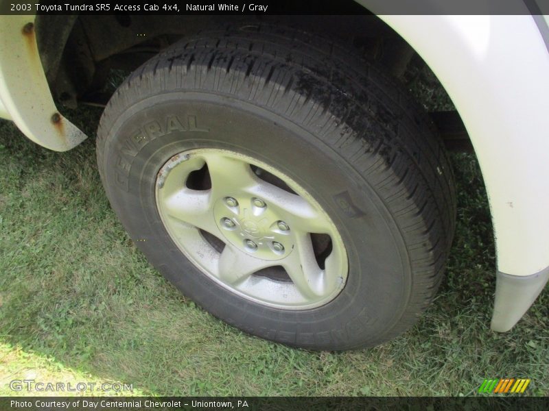 Natural White / Gray 2003 Toyota Tundra SR5 Access Cab 4x4