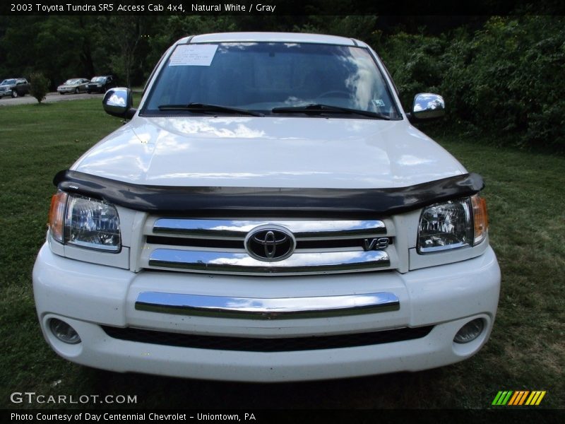 Natural White / Gray 2003 Toyota Tundra SR5 Access Cab 4x4