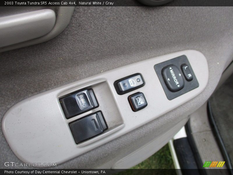 Natural White / Gray 2003 Toyota Tundra SR5 Access Cab 4x4