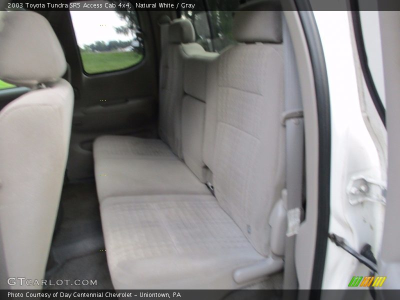 Natural White / Gray 2003 Toyota Tundra SR5 Access Cab 4x4