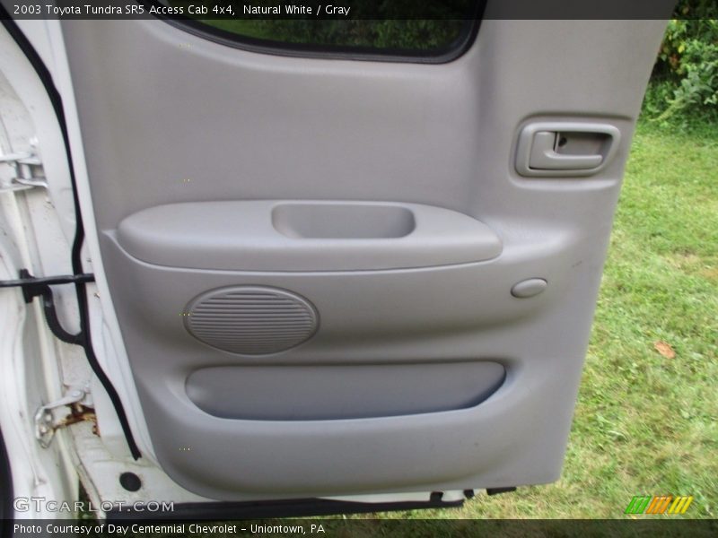 Natural White / Gray 2003 Toyota Tundra SR5 Access Cab 4x4