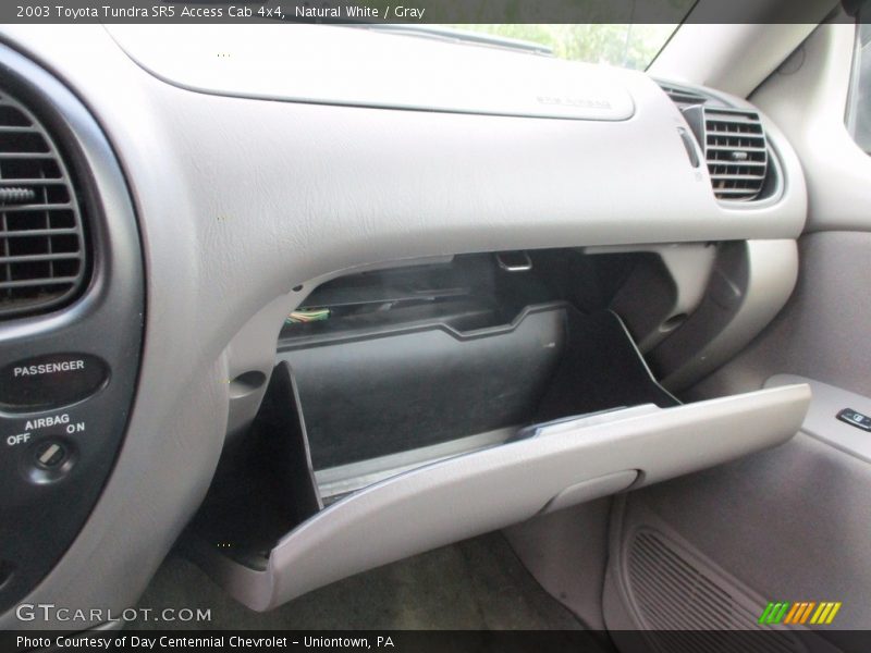 Natural White / Gray 2003 Toyota Tundra SR5 Access Cab 4x4