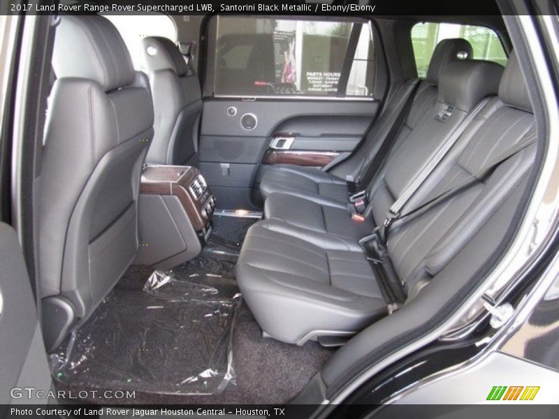 Santorini Black Metallic / Ebony/Ebony 2017 Land Rover Range Rover Supercharged LWB