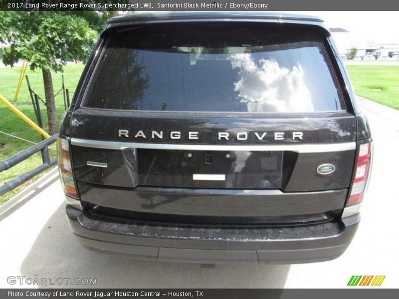 Santorini Black Metallic / Ebony/Ebony 2017 Land Rover Range Rover Supercharged LWB