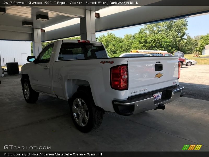 Summit White / Dark Ash/Jet Black 2017 Chevrolet Silverado 1500 LT Regular Cab 4x4