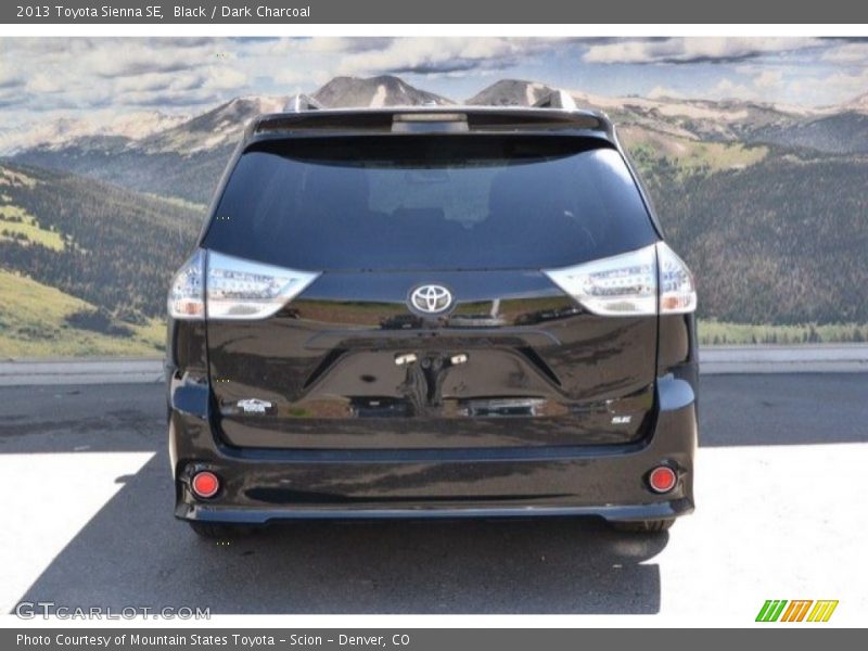 Black / Dark Charcoal 2013 Toyota Sienna SE