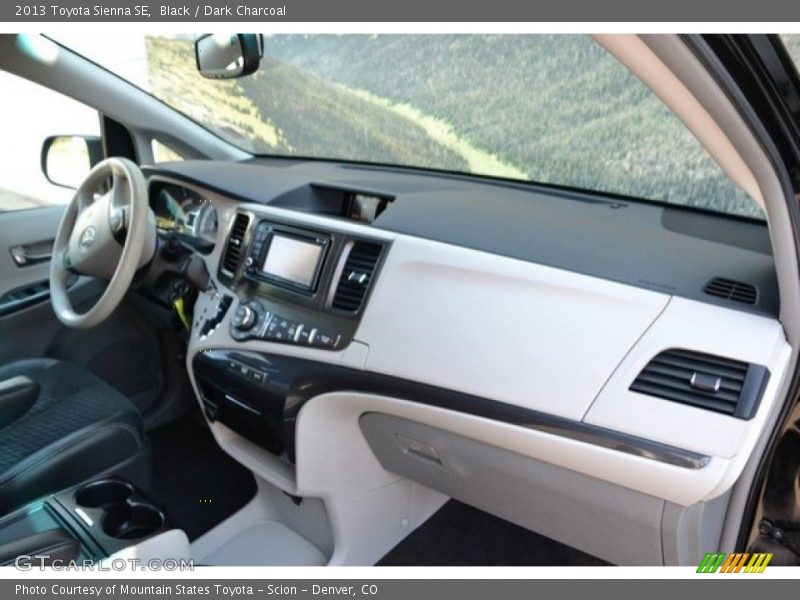 Black / Dark Charcoal 2013 Toyota Sienna SE