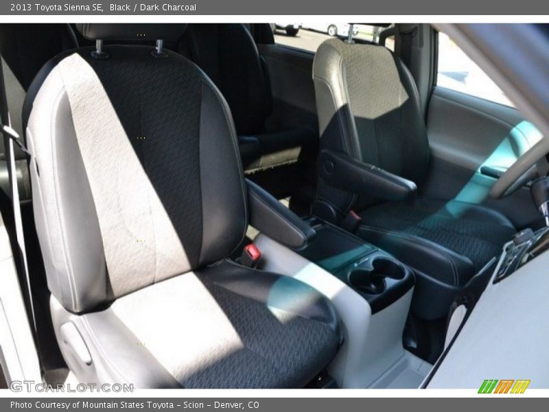 Black / Dark Charcoal 2013 Toyota Sienna SE