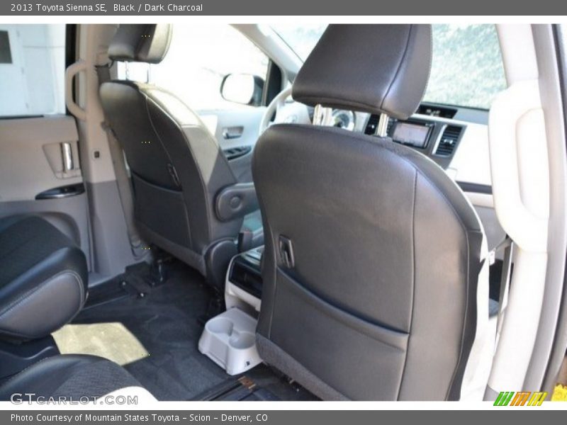 Black / Dark Charcoal 2013 Toyota Sienna SE