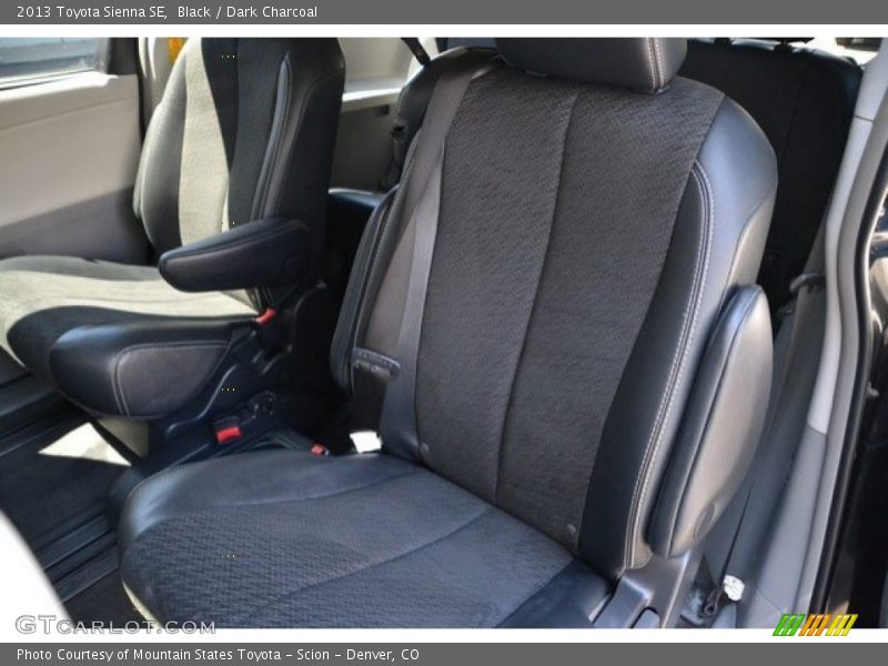 Black / Dark Charcoal 2013 Toyota Sienna SE