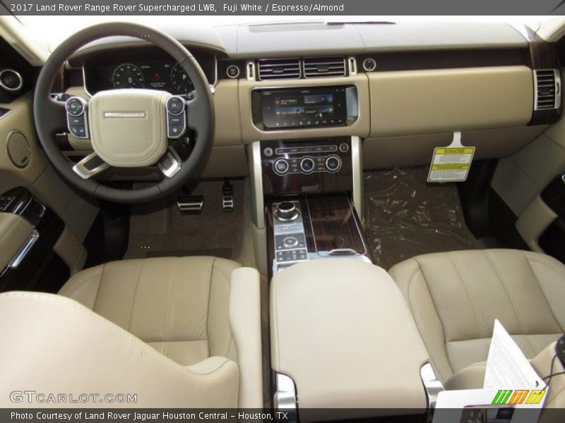 Fuji White / Espresso/Almond 2017 Land Rover Range Rover Supercharged LWB