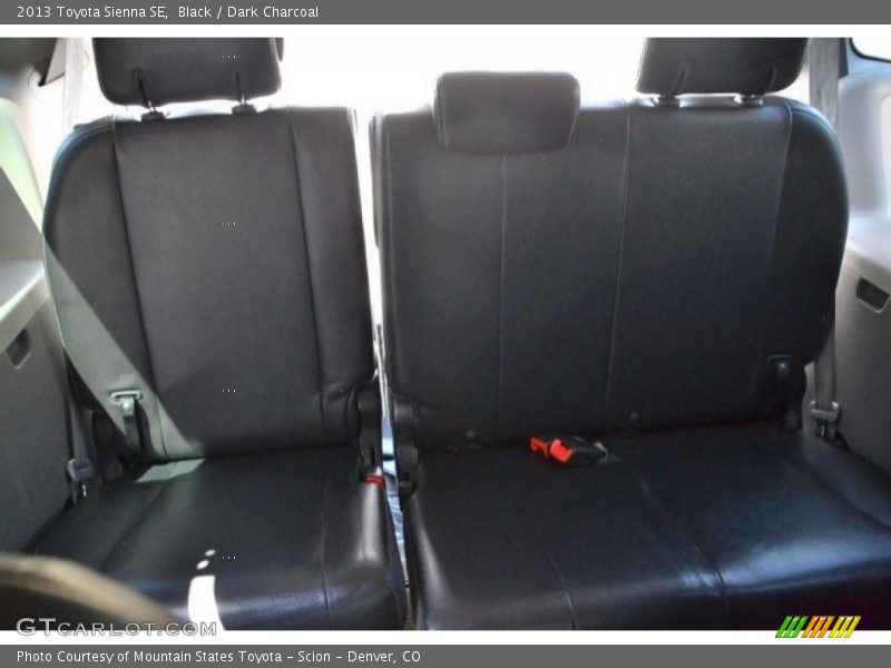 Black / Dark Charcoal 2013 Toyota Sienna SE