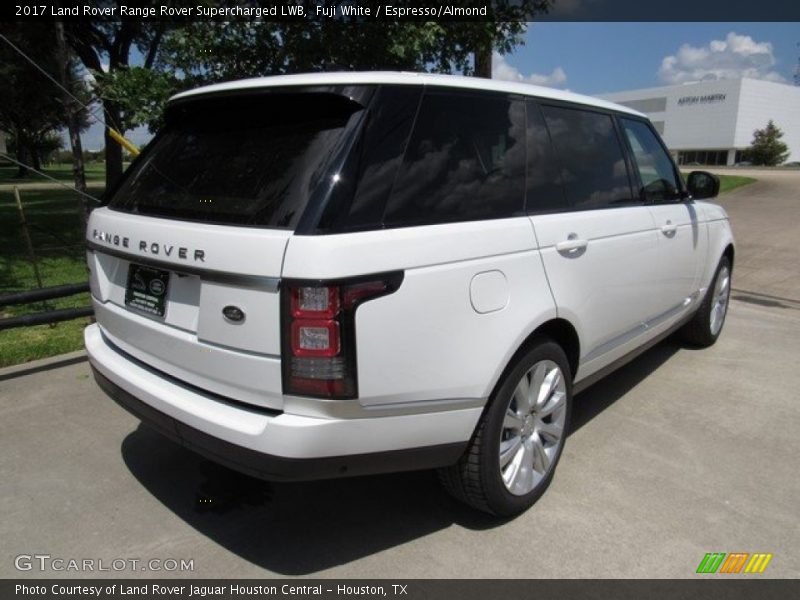 Fuji White / Espresso/Almond 2017 Land Rover Range Rover Supercharged LWB