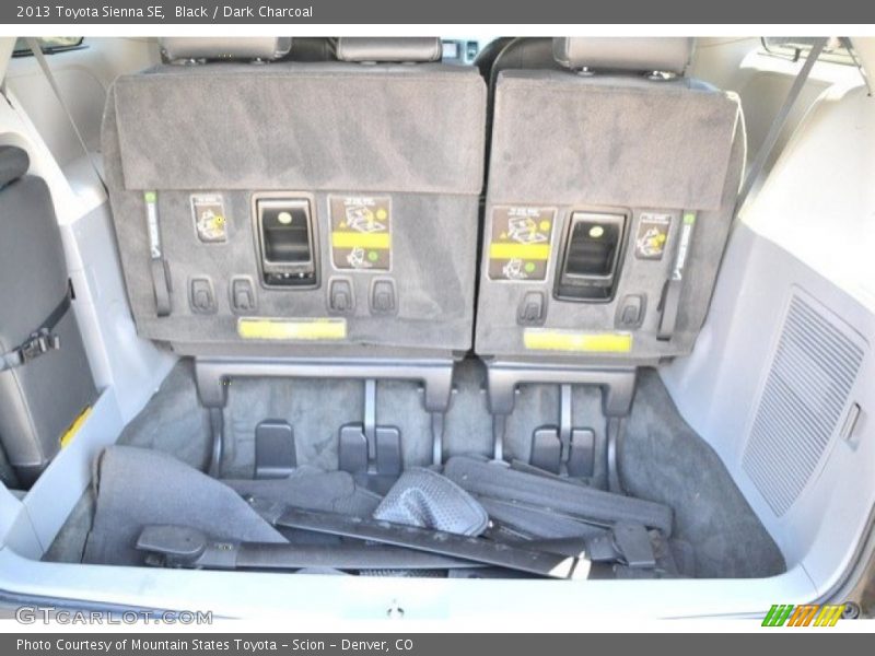 Black / Dark Charcoal 2013 Toyota Sienna SE