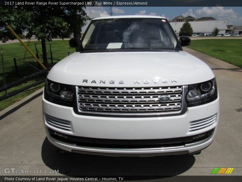 Fuji White / Espresso/Almond 2017 Land Rover Range Rover Supercharged LWB