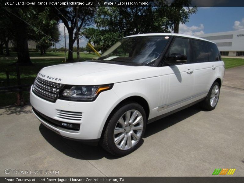 Fuji White / Espresso/Almond 2017 Land Rover Range Rover Supercharged LWB
