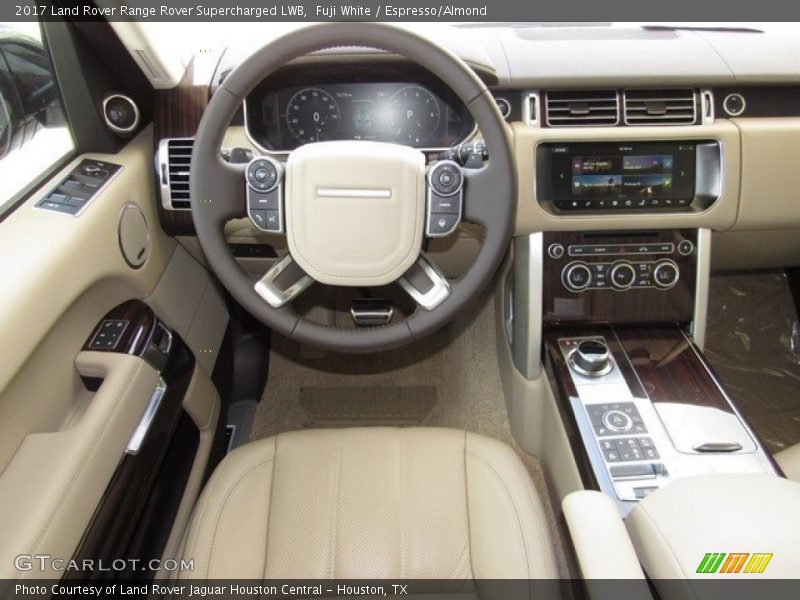 Fuji White / Espresso/Almond 2017 Land Rover Range Rover Supercharged LWB