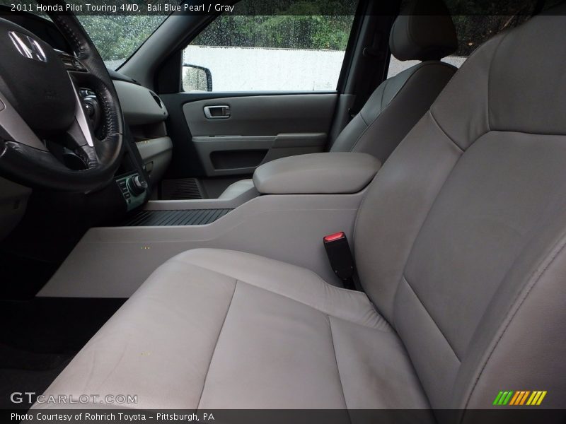 Bali Blue Pearl / Gray 2011 Honda Pilot Touring 4WD
