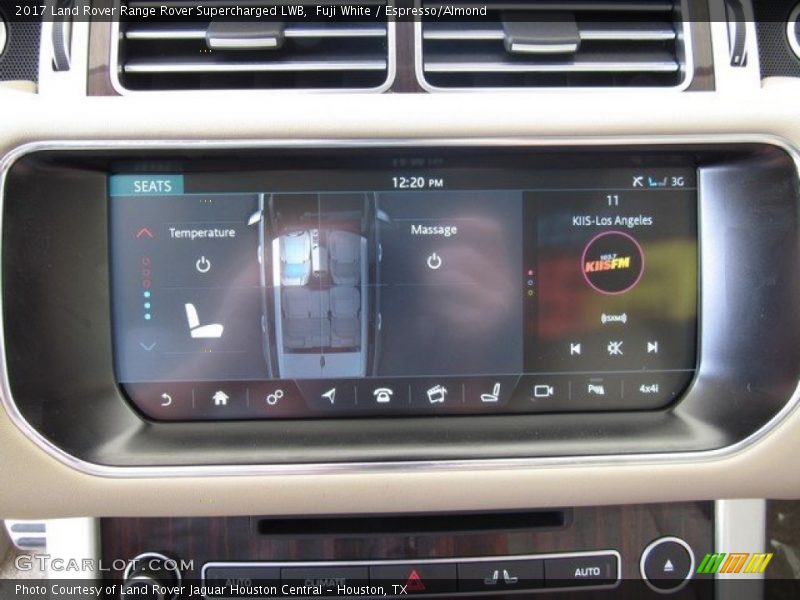 Fuji White / Espresso/Almond 2017 Land Rover Range Rover Supercharged LWB