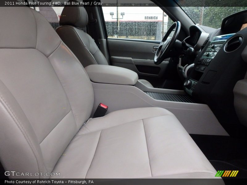 Bali Blue Pearl / Gray 2011 Honda Pilot Touring 4WD
